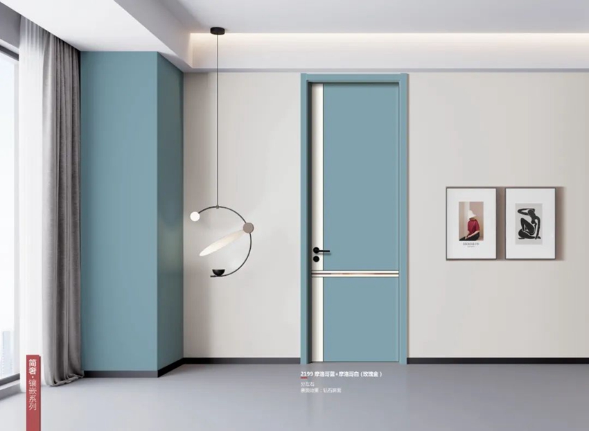 新风尚无漆木门系列1